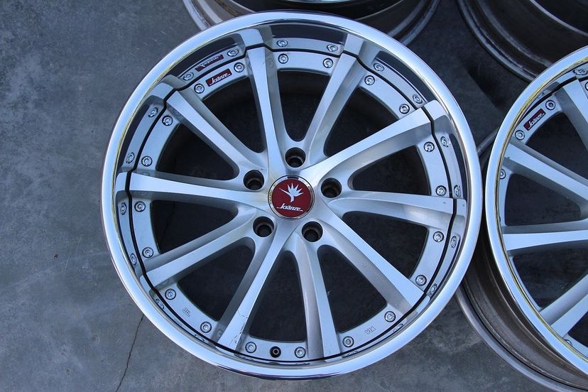 Wed Vishunu Wheels | "18x10.5 ET +18 & +22 - Reverse Lips | Raw Silver - Image 8