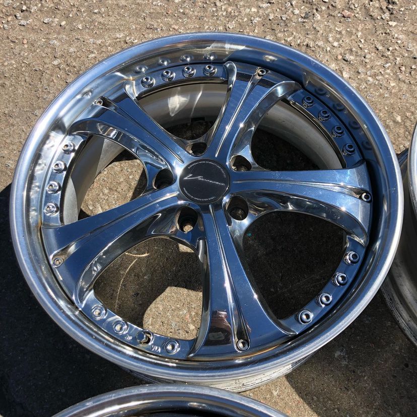 SSR Vienna Courage Wheels | "17x9.5 ET +34 | Polish Silver - Image 2