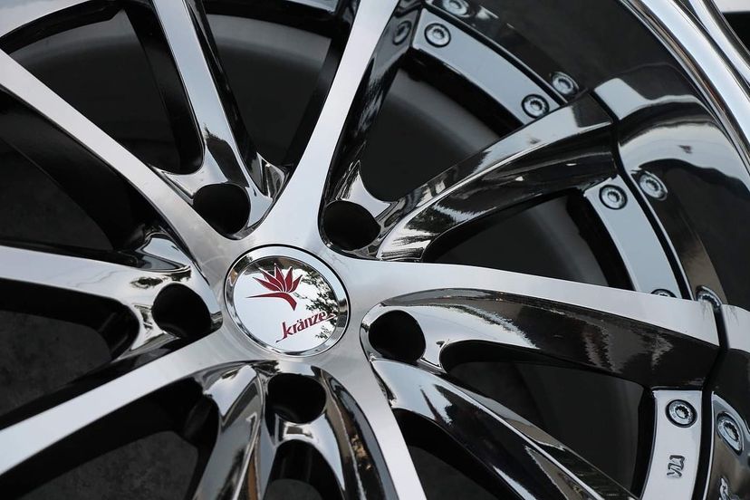 20インチ　kranze vishunu ４本セット Weds Kranze VISHUNU 20 inch wheels 8.5J PCD 114.3 OFF +44 4