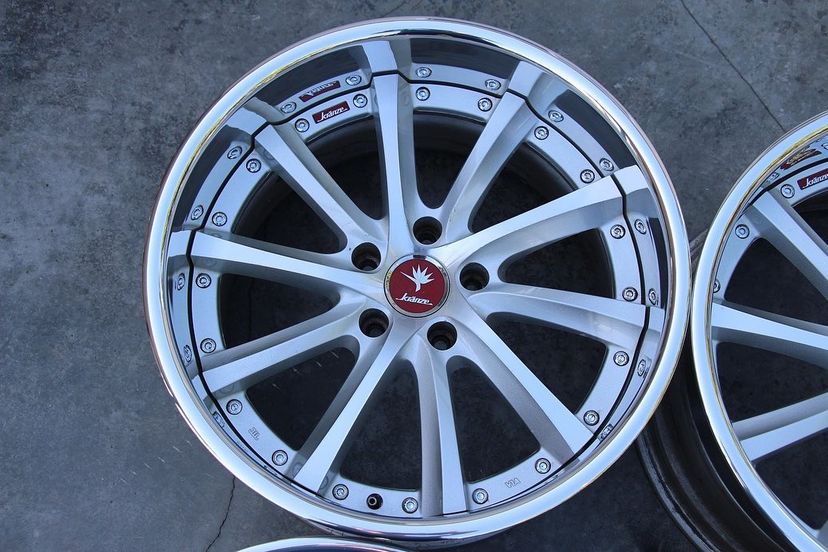 Wed Vishunu Wheels | "18x10.5 ET +18 & +22 - Reverse Lips | Raw Silver - Image 7
