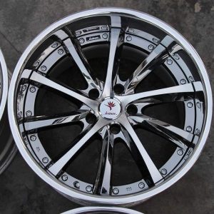 "19 inch Wed Vishunu cHROME wHEELS