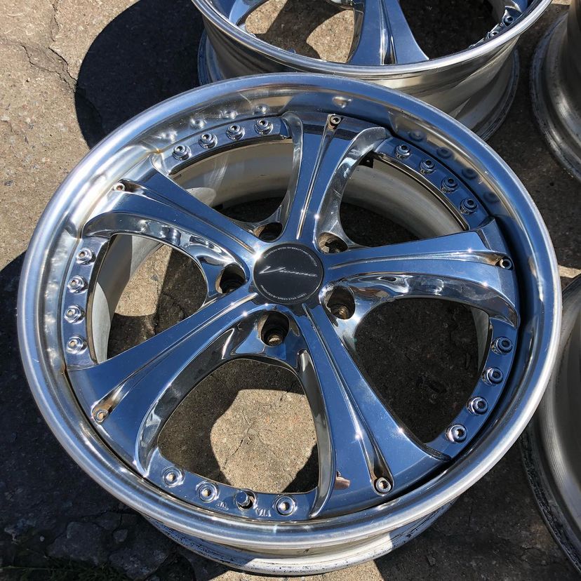 SSR Vienna Courage Wheels | "17x9.5 ET +34 | Polish Silver - Image 6
