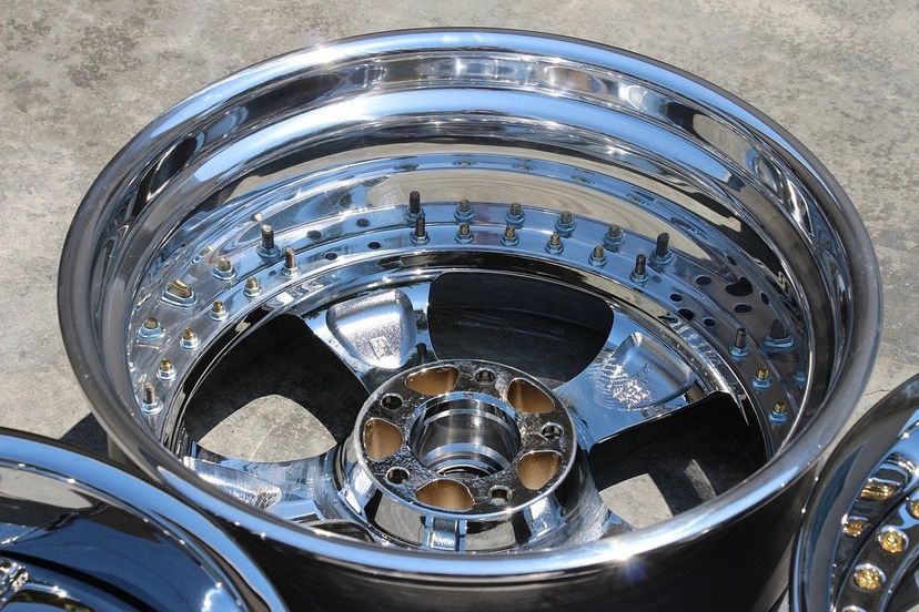 Work VSKF Faces | "17 & "18 Inch Size | Raw Chrome - Image 3