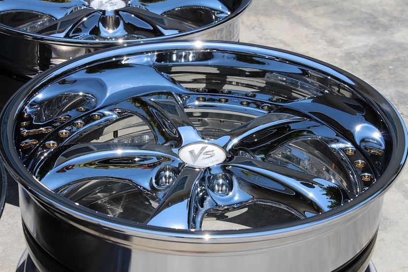 Work VSKF Faces | "17 & "18 Inch Size | Raw Chrome - Image 4