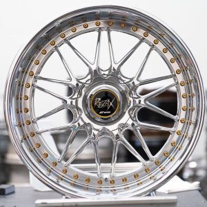 "18 Inch Work Rezax 1 Chrome Wheel