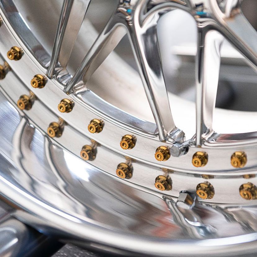 Work Rezax 1 Wheels | "18x9.5 & 10.5 ET +18 | Raw Chrome - Image 5