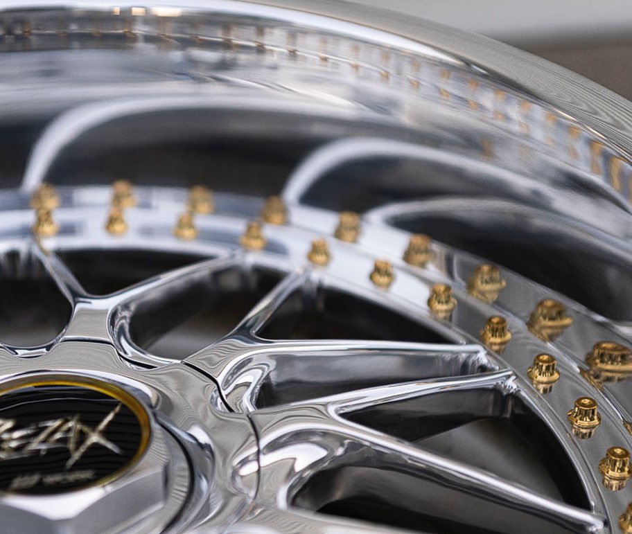 Work Rezax 1 Wheel | “18x9.5 & 10.5 ET +18 | Raw Chrome