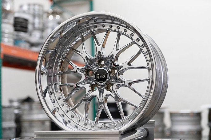 Work Rezax II Wheel | "19x9.5 ET+ 18 & +22 | Raw Chrome - Image 2