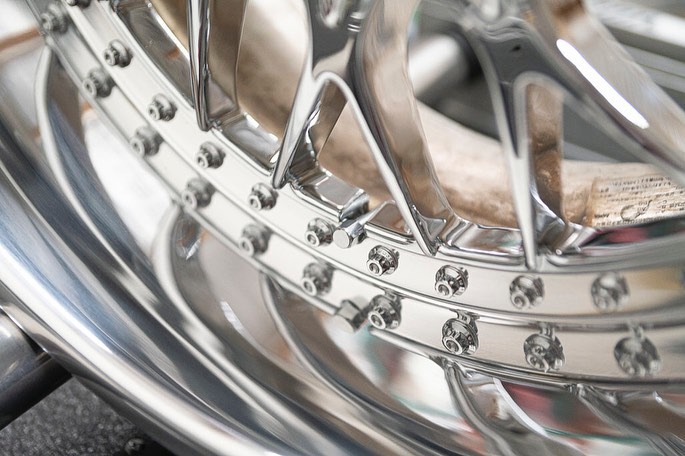 Work Rezax II Wheel | "19x9.5 ET+ 18 & +22 | Raw Chrome - Image 5