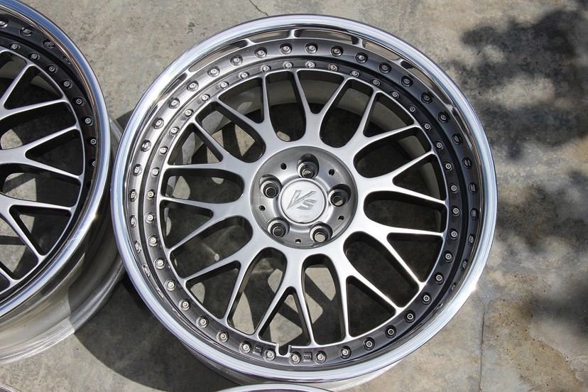 Work VSXX Wheels | "19x9.5 & 10.5 ET +24 - Reverse Lips | Raw Silver - Image 7