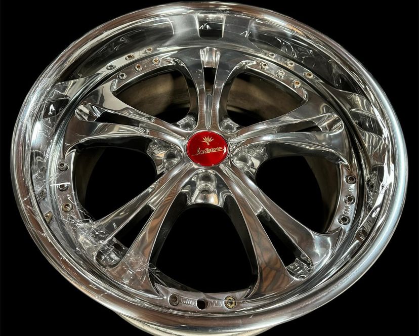 Wed Cerberus 2 Wheels | “18x9.5 ET +24 | Raw Chrome