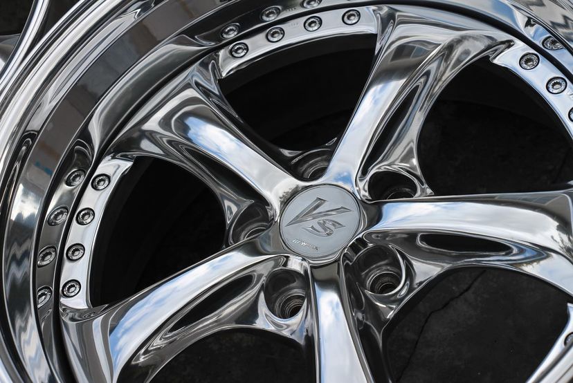 Work VSKF Wheels | "17x8.5 & 9.5 ET +28 - Step Lip | Raw Chrome - Image 7