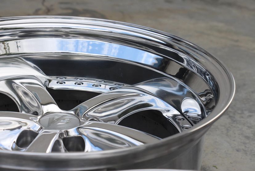 Work VSKF Wheels | "17x8.5 & 9.5 ET +28 - Step Lip | Raw Chrome - Image 8