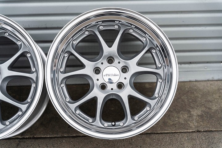SSR Agle Strusse Wheels | "18x10.5 ET +34 - Step Lips| Raw Silver - Image 2