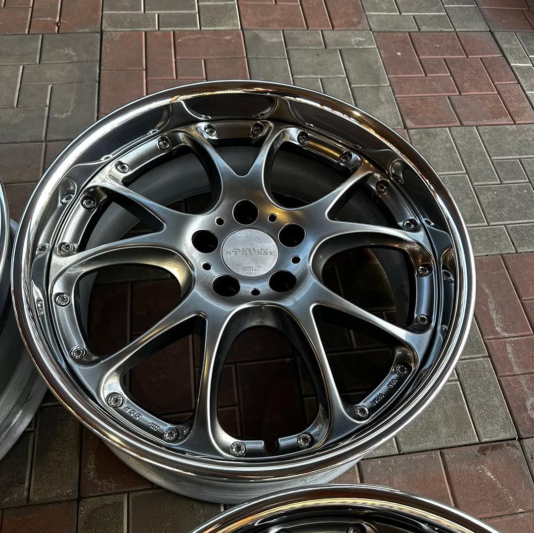 SSR Agle Strusse Wheels | "17x8.5 & 9.5 ET +34 - Burning Black - Image 5