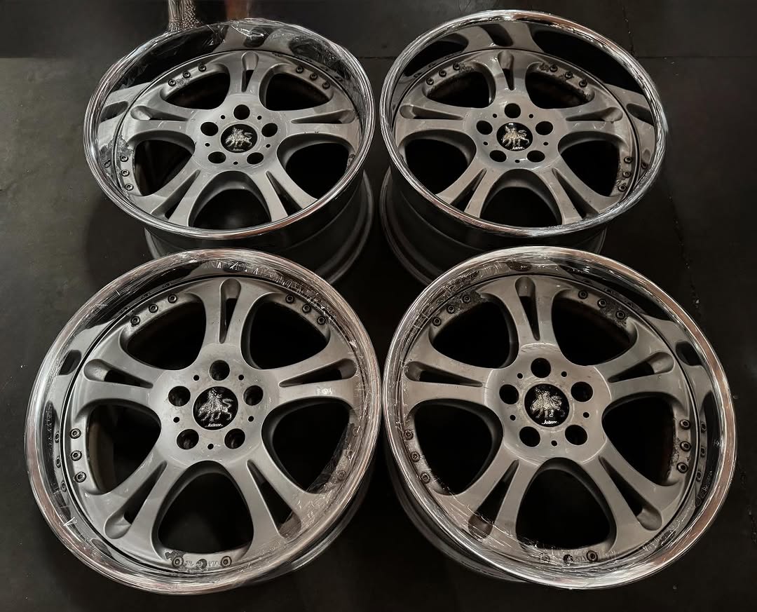 Wed Kranze Cerberus 1 | “18x9.5 ET +18 & +22| Raw Chrome