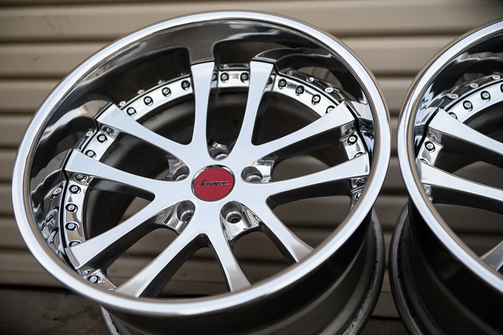 Wed LXZ Wheel | "18x9.5 & 10.5 ET +22- Reverse Lips | Raw Chrome - Image 3