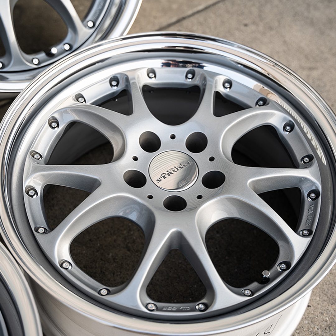 SSR Agle Strusse Wheels | "18x10.5 ET +34 - Step Lips| Raw Silver - Image 7