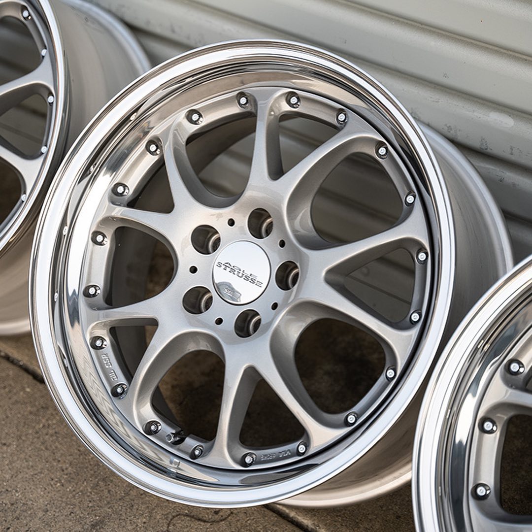 SSR Agle Strusse Wheels | "18x10.5 ET +34 - Step Lips| Raw Silver - Image 10