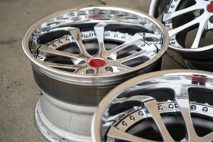 Wed LXZ Wheel | "18x9.5 & 10.5 ET +22- Reverse Lips | Raw Chrome - Image 6