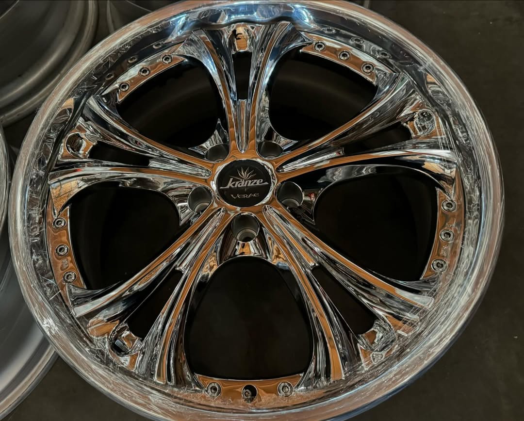 Wed Cerberus 3 Wheels | "19x10.5 ET +28 & +32 | Raw Chrome - Image 3