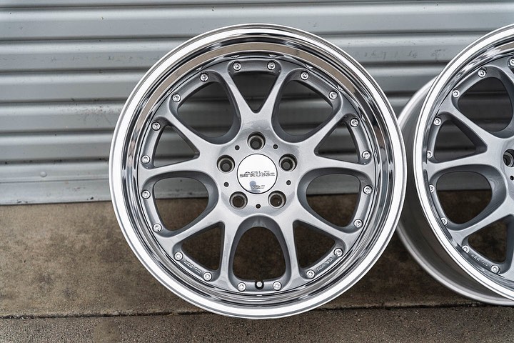 SSR Agle Strusse Wheels | "18x10.5 ET +34 - Step Lips| Raw Silver - Image 5