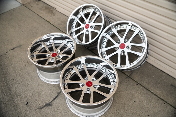 Wed LXZ Wheel | "18x9.5 & 10.5 ET +22- Reverse Lips | Raw Chrome - Image 8