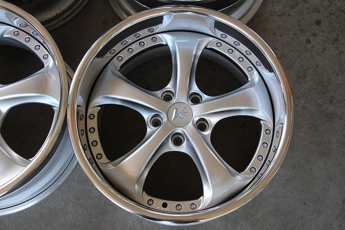 Work VSKF Wheels | "18x9.5 & 10.5 ET +16 - Reverse Lips | Gloss Silver - Image 7