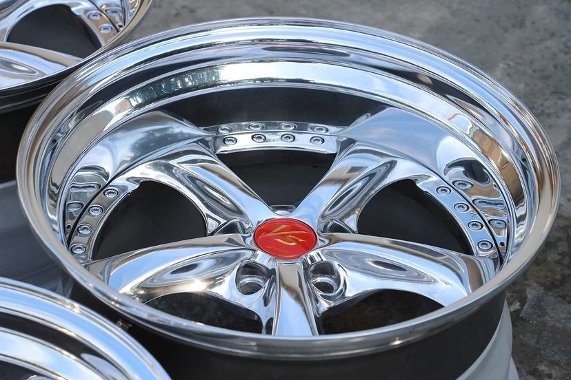 Work VSKF Wheels | "18x9.5 ET +26 - Step Lips | Raw Chrome - Image 4