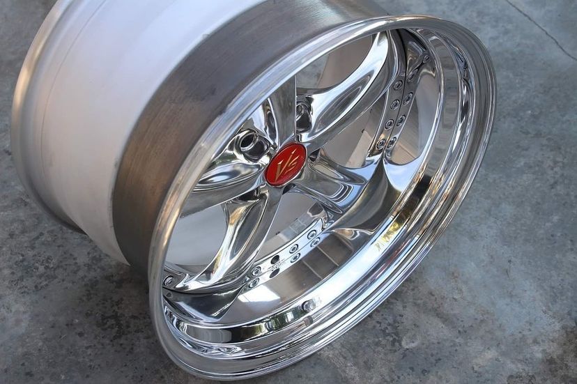 Work VSKF Wheels | "18x9.5 ET +26 - Step Lips | Raw Chrome - Image 9