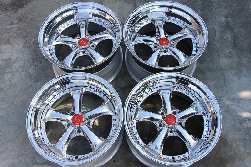 "18 inch Work vskf Chrome Wheels