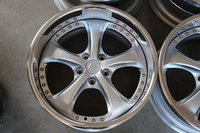 Work VSKF Wheels | "18x9.5 & 10.5 ET +16 - Reverse Lips | Gloss Silver - Image 8