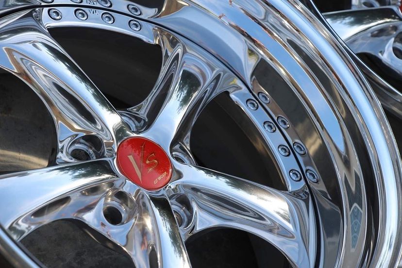 Work VSKF Wheels | "18x9.5 ET +26 - Step Lips | Raw Chrome - Image 8