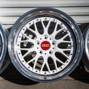 BBS LM White Wheels