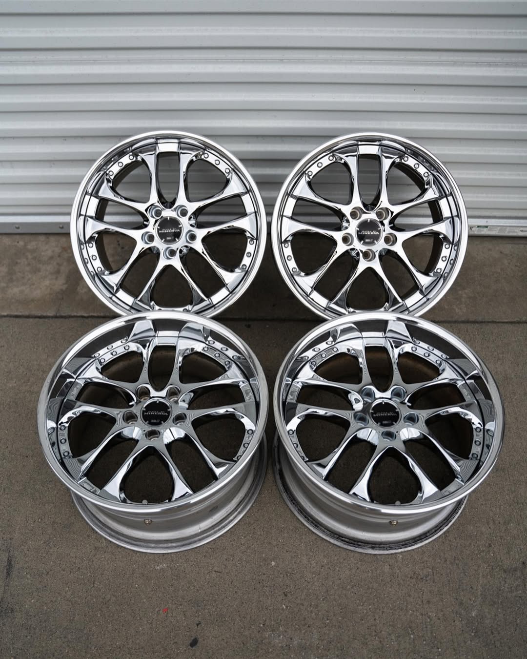 SSR Minerva Chrome Wheels