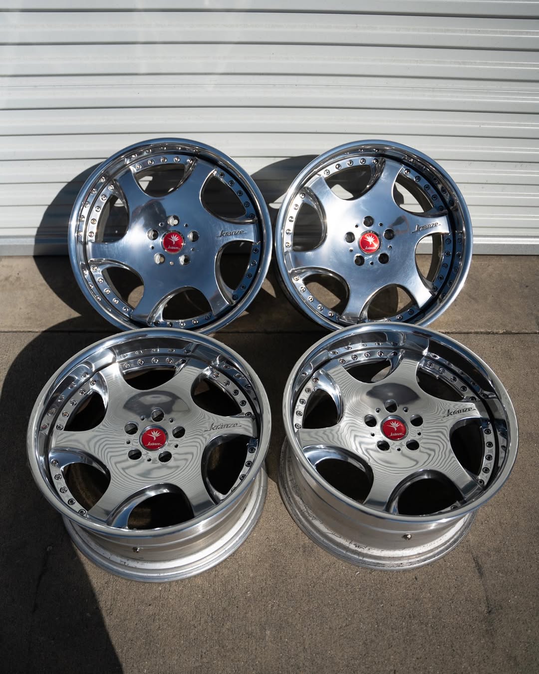Wed Kranze Bazreia Wheel | “18x9.5 ET +24 | Raw Chrome