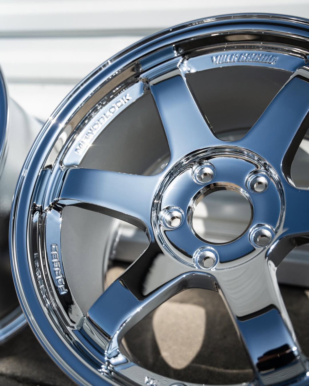 Volk TE37 Wheels | "18x9.5 ET +24 | Triple Chrome - Image 8