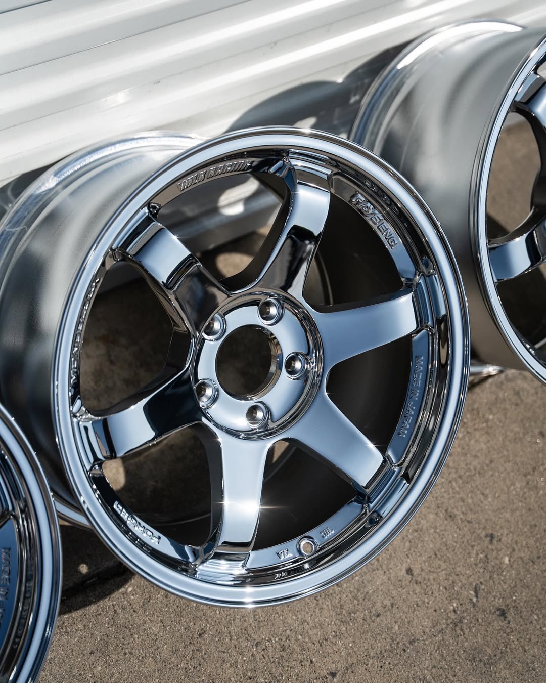 Volk TE37 Wheels | "18x9.5 ET +24 | Triple Chrome - Image 13