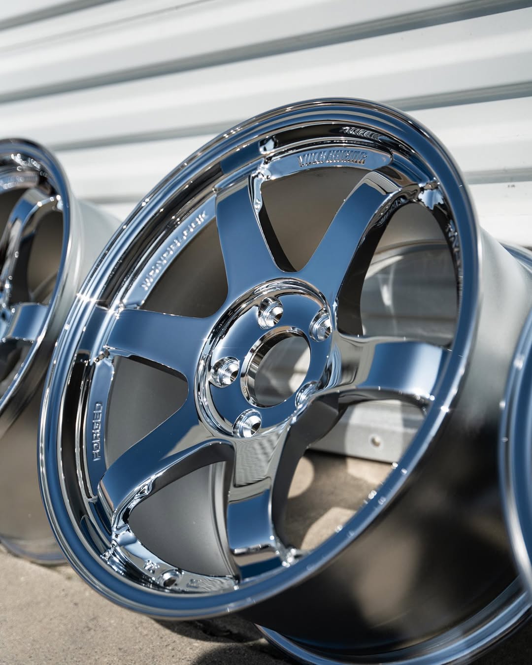 Volk TE37 Wheels | "18x9.5 ET +24 | Triple Chrome - Image 10