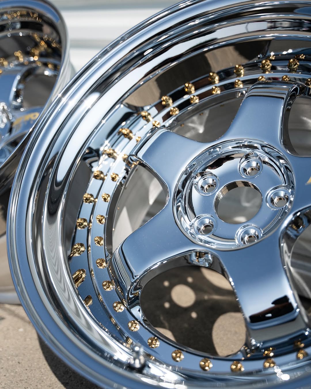 Work Meister S1 3P Wheels | “2010.5 ET +18 - StepLips | Raw Chrome - Image 6