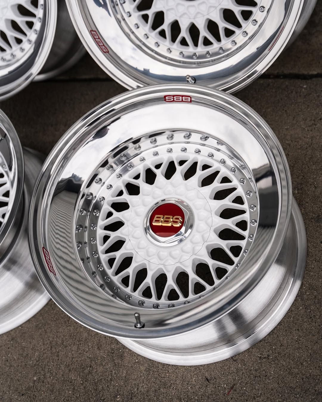 BBS RS Wheels | "20x10.5 ET +25 -5x112 | Gloss White - Image 4