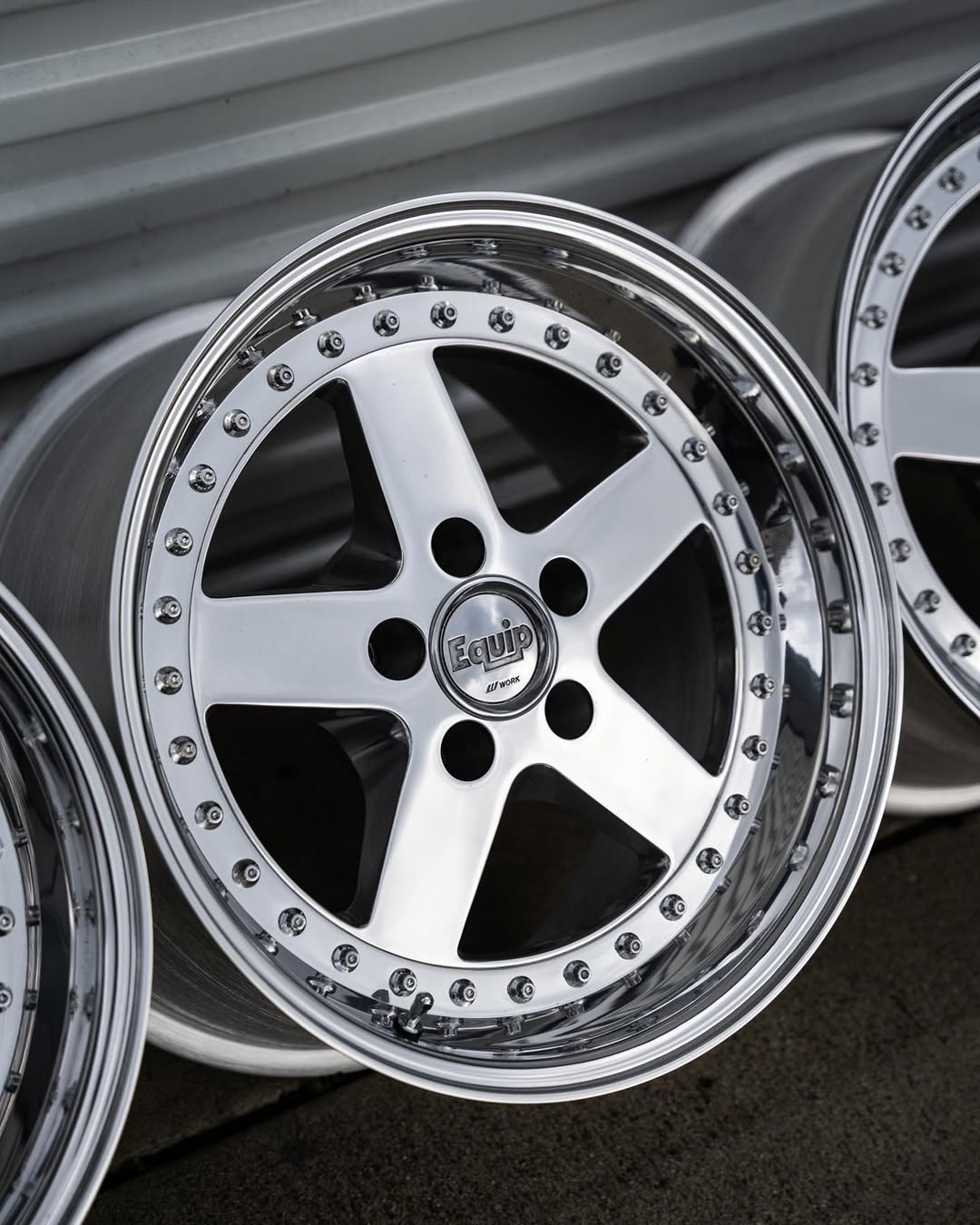 Work Equip 05 Wheels | "19x9.5 & 10.5 ET +26 | Gloss Silver - Image 9
