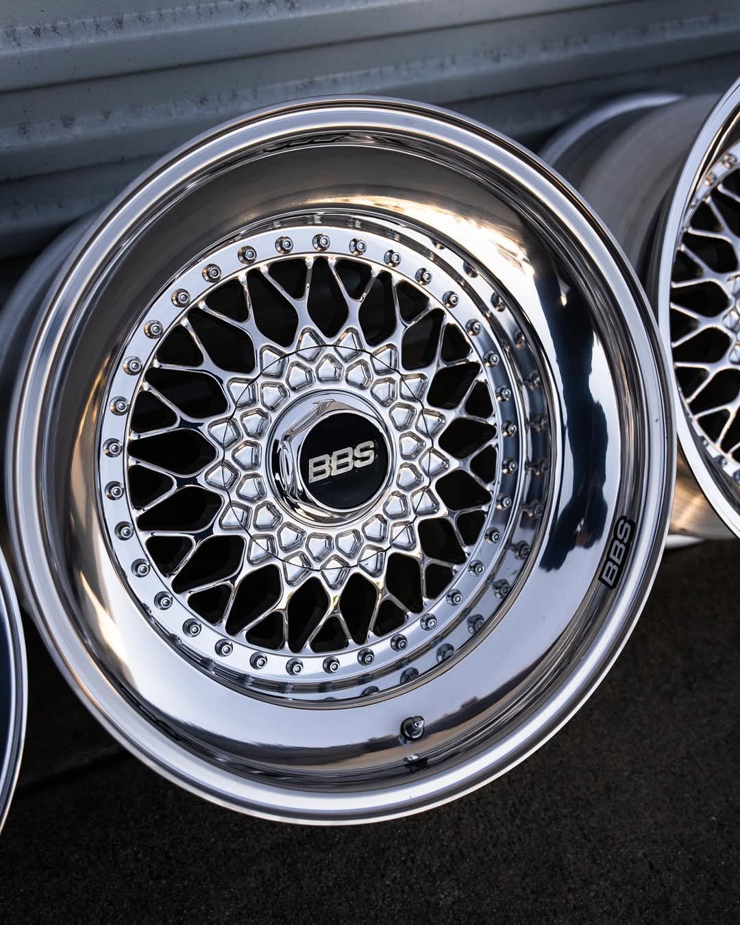 BBS RS Wheels | "18x9.5 ET +25- 5x114,3 | Raw Chrome - Image 9