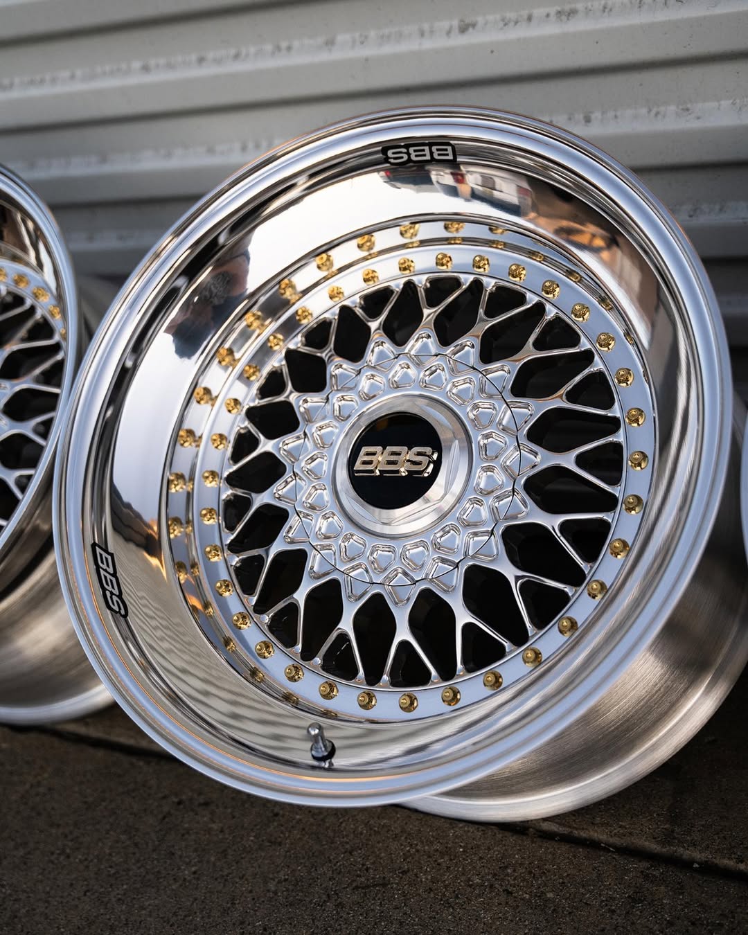 BBS RS Wheels | "18x.5 & 9,5 ET +22 - 5x120 | Raw Chrome - Image 6