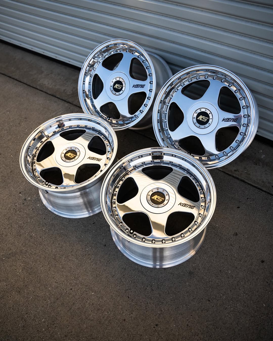 SSR Koenig Wheels | "18x9.5 ET +34 - Step Lips | Raw Chrome - Image 6