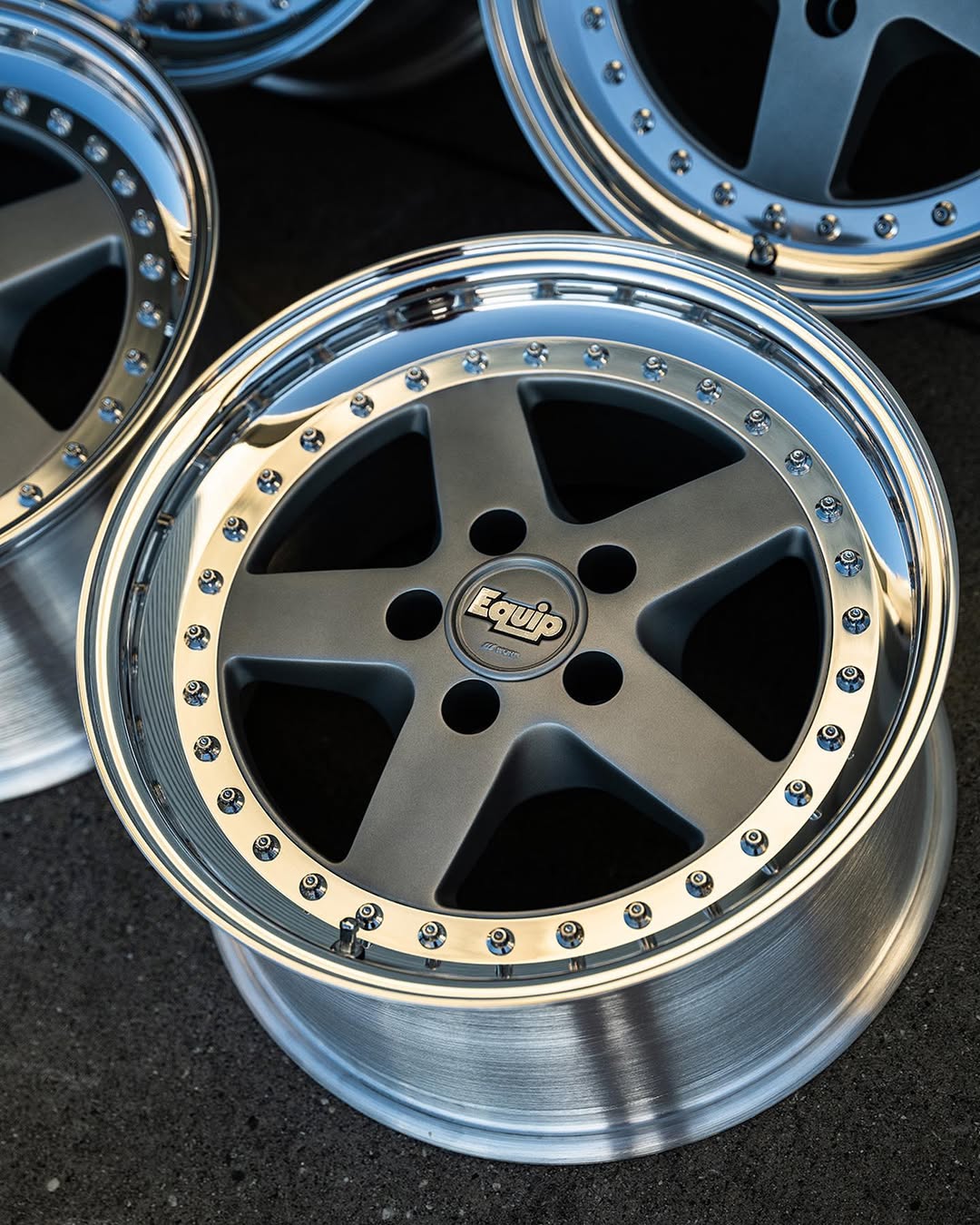 Work Equip 05 Wheels | "19x9.5 & 10.5 ET +32 | Burning Black - Image 9