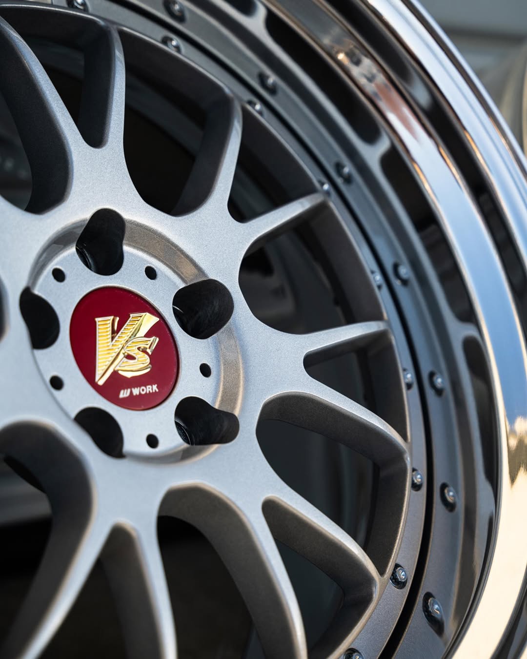 Work VSTX Wheels | "18x9.5 & 10..5 ET +16 -StepLips | Gloss Silver - Image 2