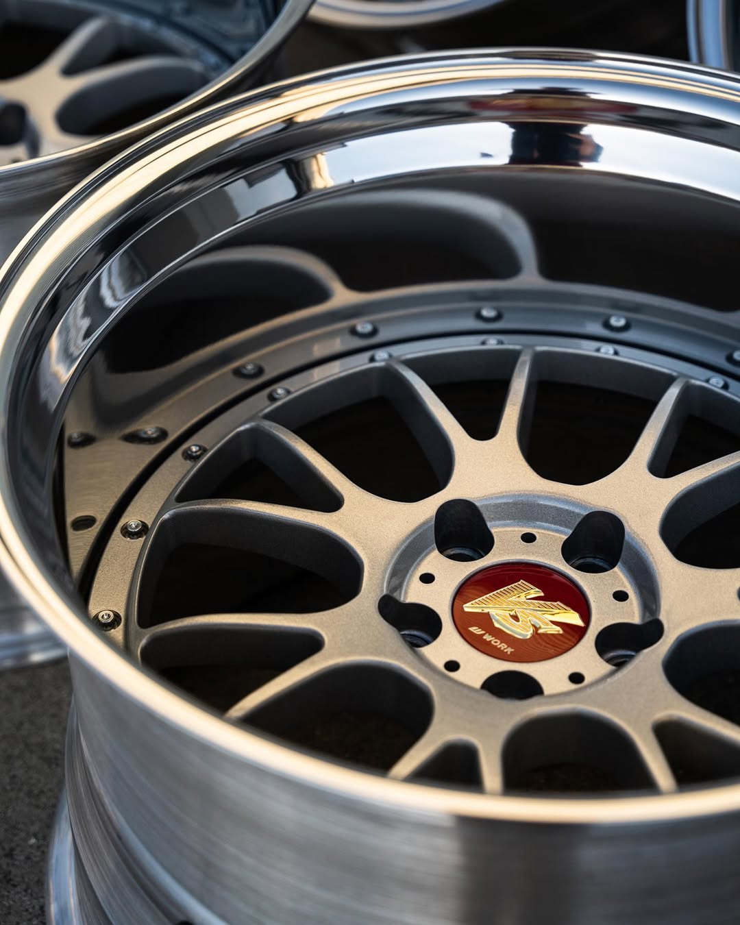 Work VSTX Wheels | "18x9.5 & 10..5 ET +16 -StepLips | Gloss Silver - Image 4