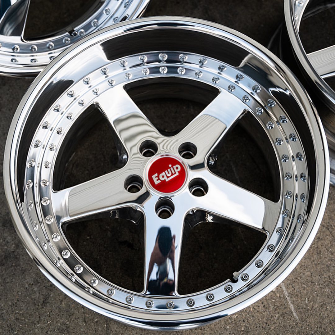 Work Equip 05 Wheels | "18x9.5 & 10.5 ET +16 | Raw Chrome - Image 5